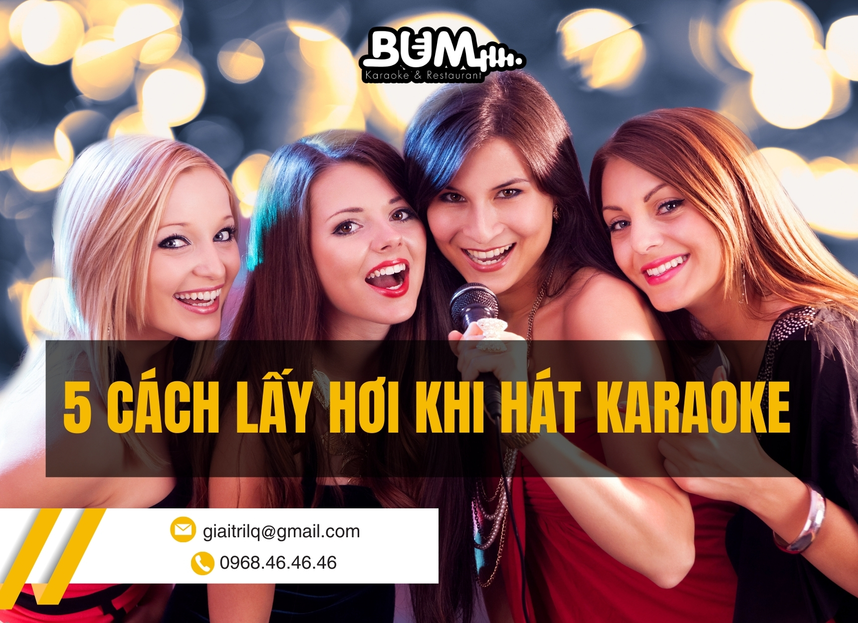 5 cách lấy hơi khi hát karaoke hiệu quả và đơn giản